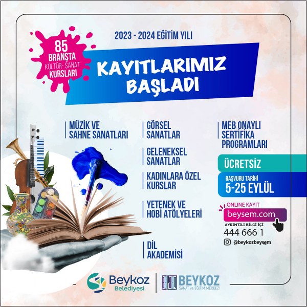 BEYSEM'de Yeni Dönem Kayıtları Başladı