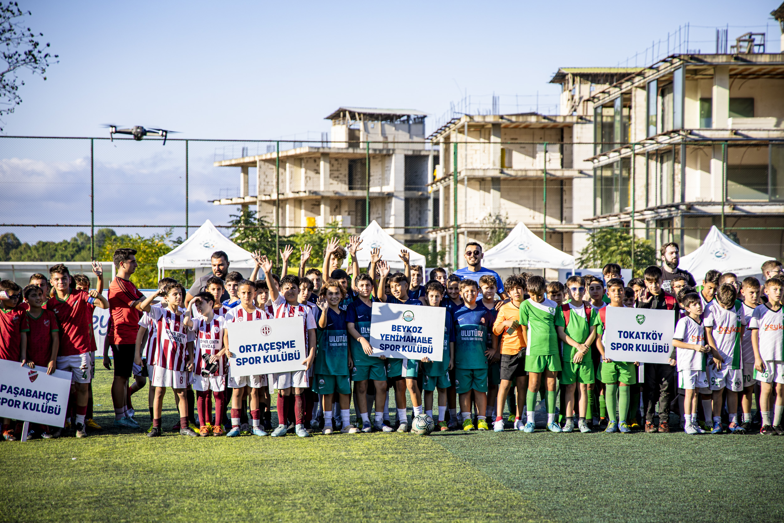 Beykoz’da Renkli U12 Futbol Şenliği
