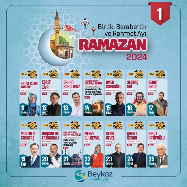 Beykoz On Bir Ayın Sultanı Ramazan’a Hazır