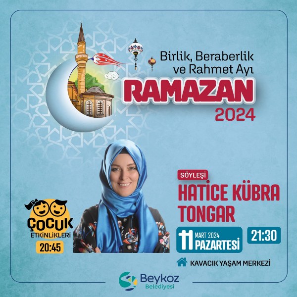 Beykoz’da “Birlik, Beraberlik Ve Rahmet Ayı Ramazan” Başlıyor