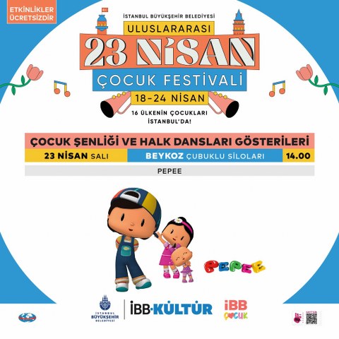 Beykoz'da Coşkulu 23 Nisan Festivali