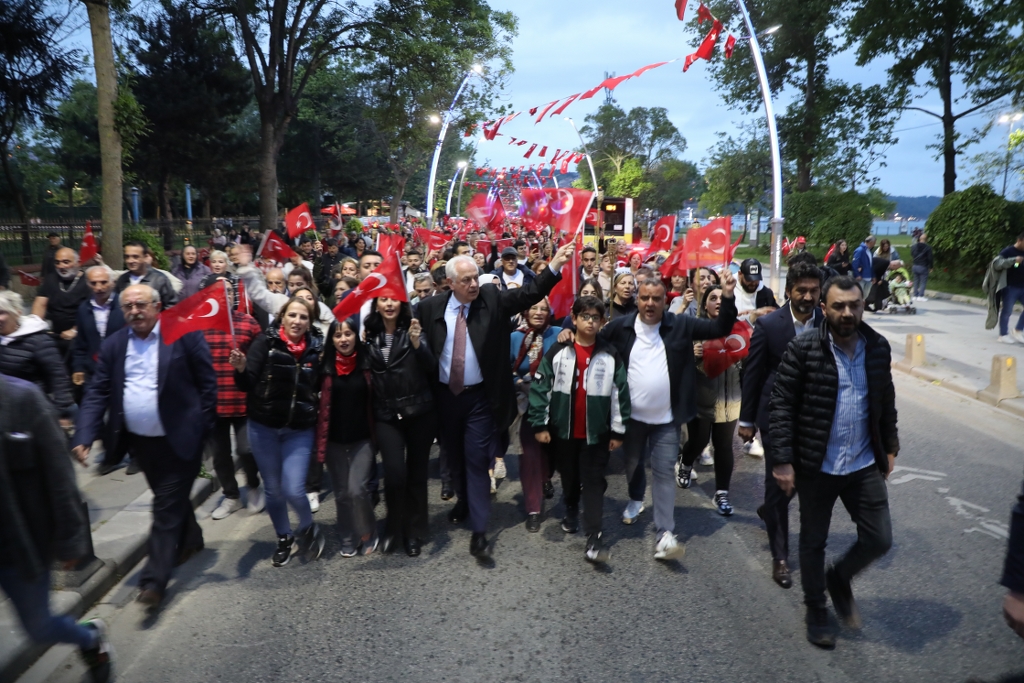 19 Mayıs Coşkusu Beykoz’u Sardı