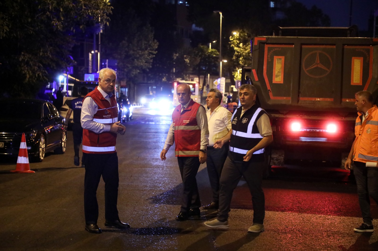 Beykoz’da Yoğun Asfalt Mesaisi