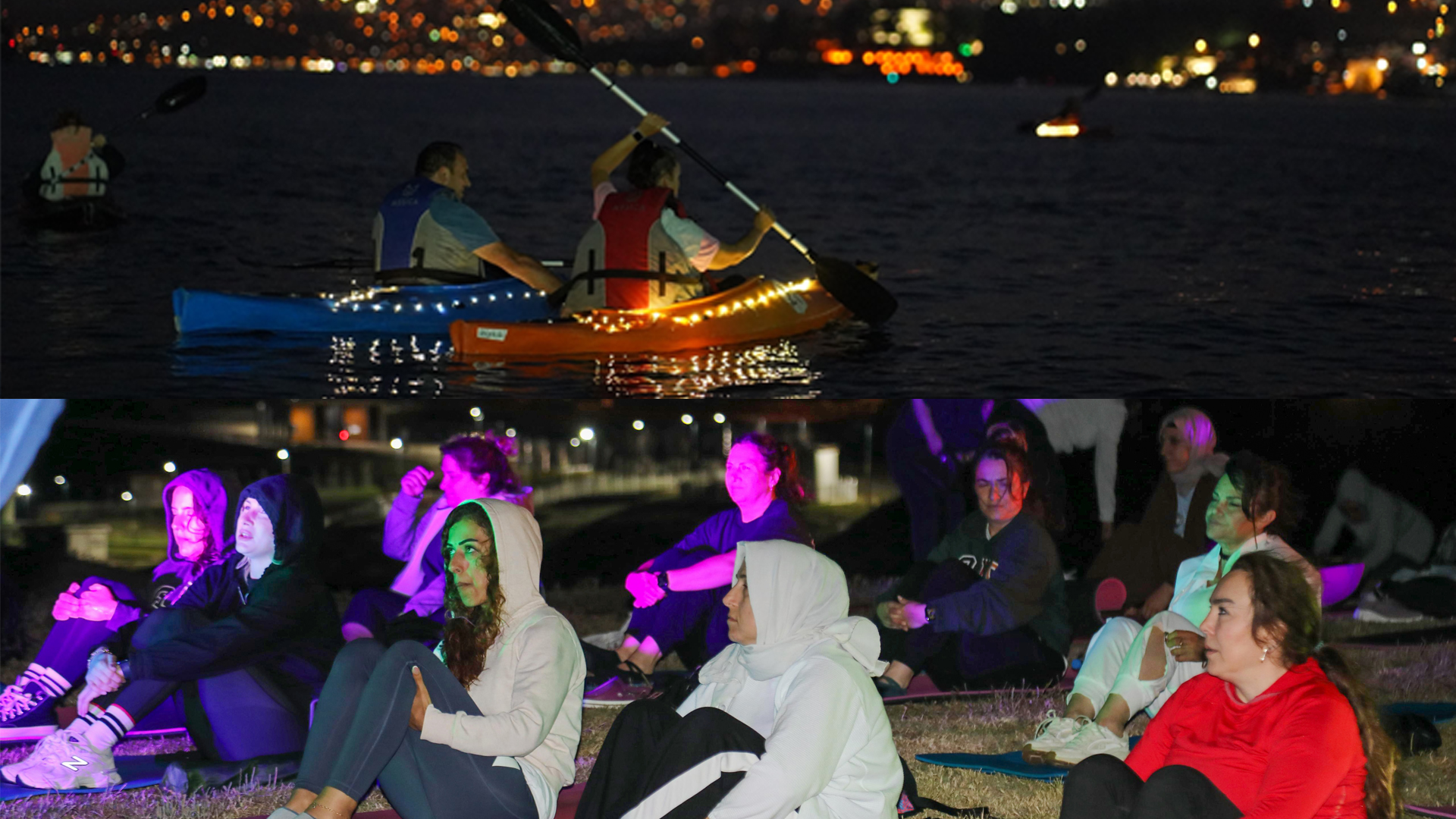 Beykoz’da Dolunay Eşliğinde Yoga ve Kano Keyfi