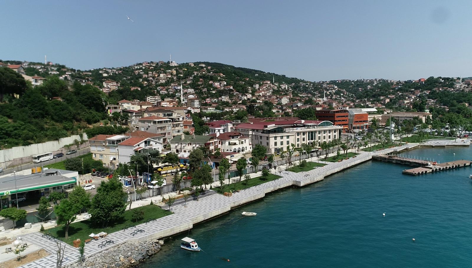 Beykoz Sahili Yeni Çehresine Kavuşuyor