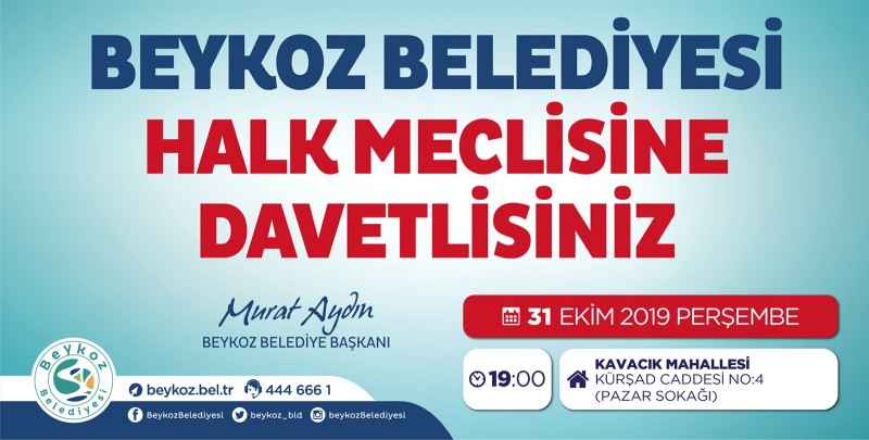 Halk Meclisi Kavacık Mahallesi'yle Başlıyor