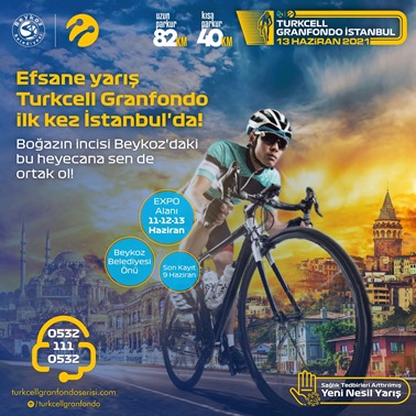 GranFondo İstanbul Pedalları Beykoz’da Dönecek