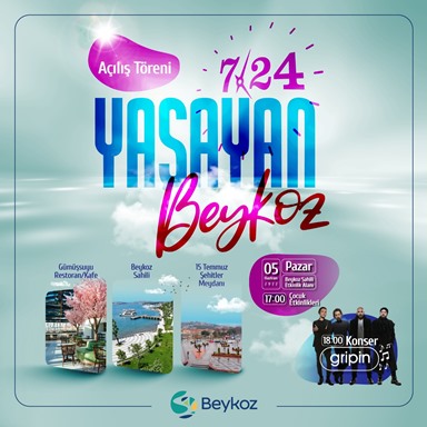 Beykoz’un 7/24 Yaşayan Mekânları Açılıyor