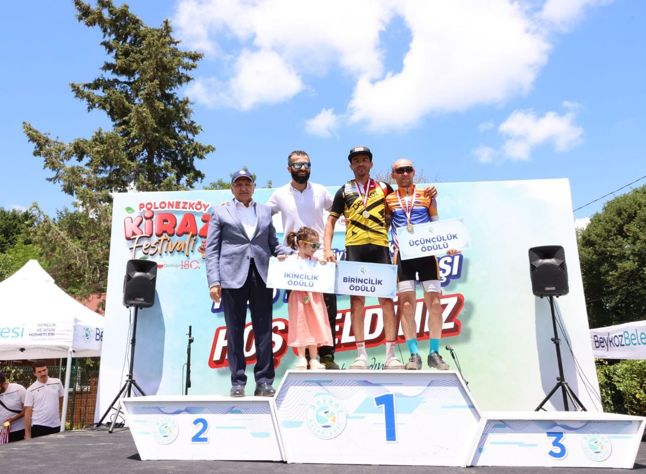 Beykoz'da Sporcular Polonezköy MTB Yarışı'nda Ter Döktü