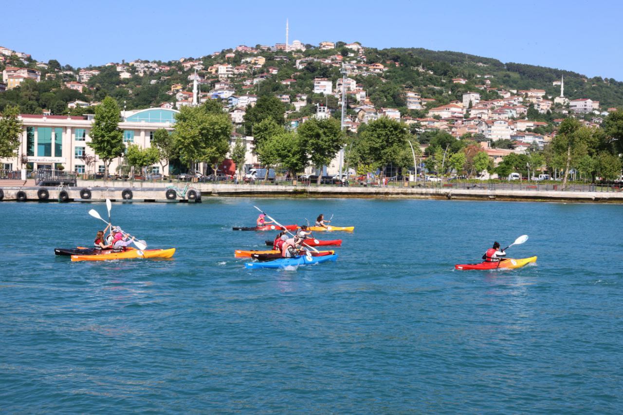 Boğaz'da Su Sporları Nostaljisi Yaşandı