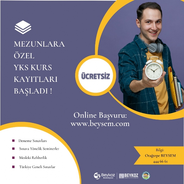 BEYSEM’de Üniversite Hazırlık Kurs Kayıtları Başladı