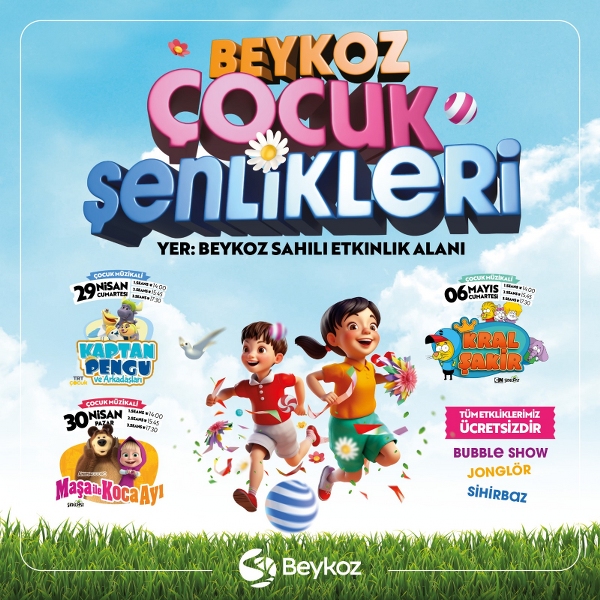 "Beykoz Çocuk Şenlikleri" Başlıyor