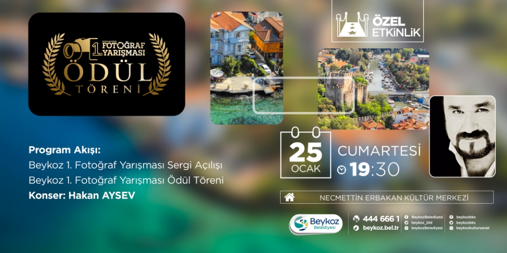 “Beykoz Belediyesi 1. Fotoğraf Yarışması”nda Ödüller Sahiplerine Kavuşuyor