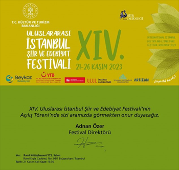 “İstanbul Şiir Ve Edebiyat Festivali” Beykoz’dan İlham Verecek