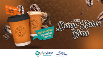 Beykoz’da Dünya Kahve Günü’ne Özel İkram