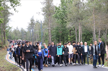 Bakan Kurum 19 Mayıs’ta Beykozlu Gençlerle Yürüdü